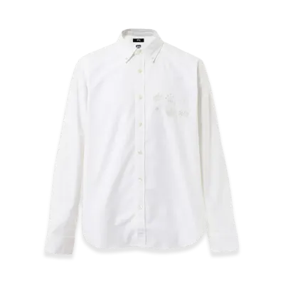 eYe JUNYA WATANABE MAN x Stussy W-Name Oxford BD Shirt "White"
