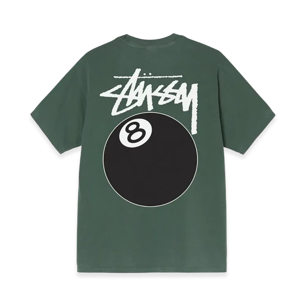 Stussy 8 Ball Pigment Dyed Tee - 21FW "Pine"