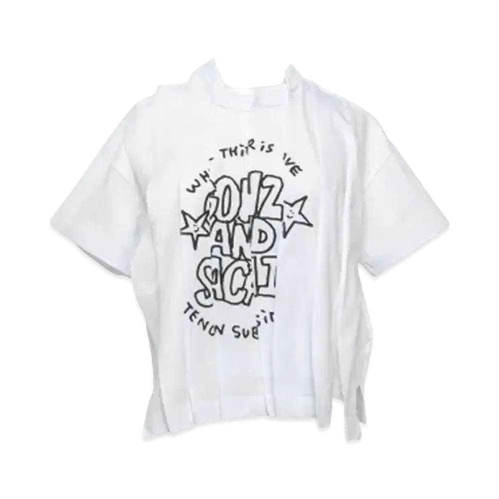 sacai x Gonz Print T-Shirt "White"