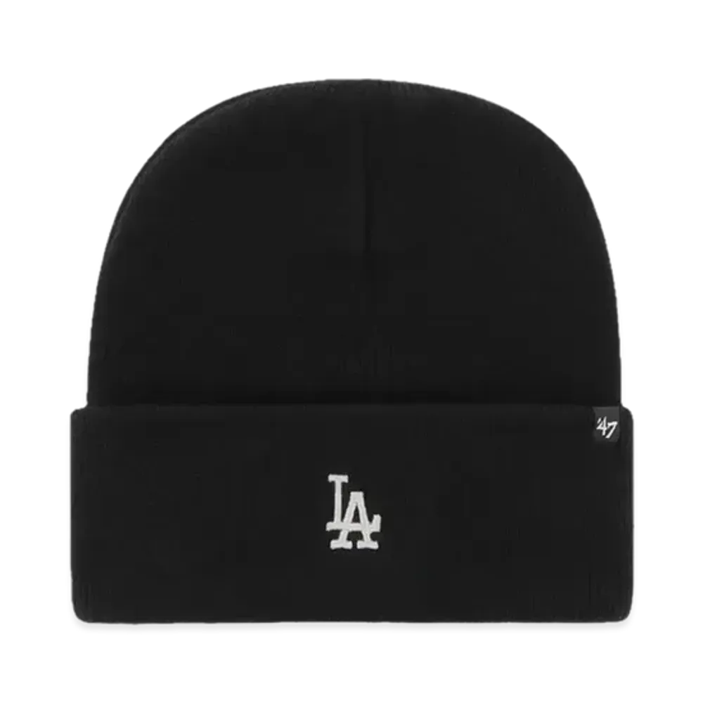 47 NYY MLB Base Runner Cuff Knit "Dodgers Black"