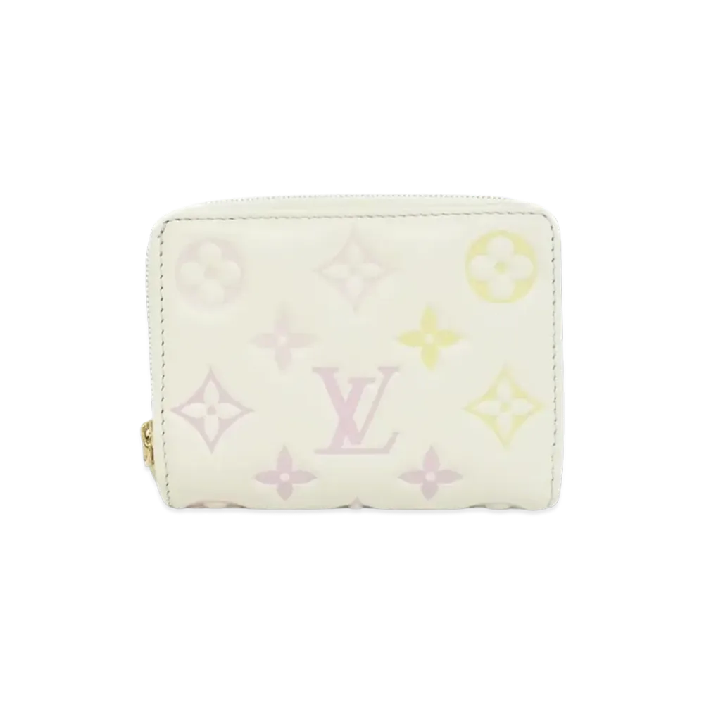 Louis Vuitton Wallet Lou Monogram Flower "Blanc"