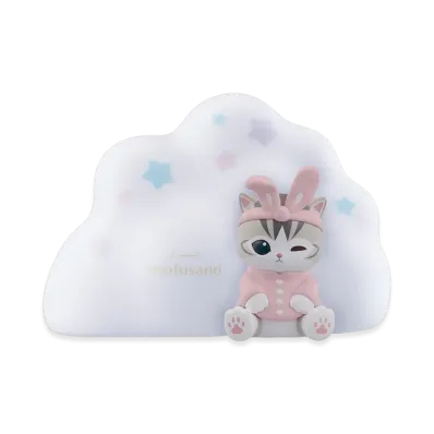 BANDAI "Ichiban Kuji" -mofusand Pajama Party with Cats- A Prize Kitty's Sleeping Room Light
