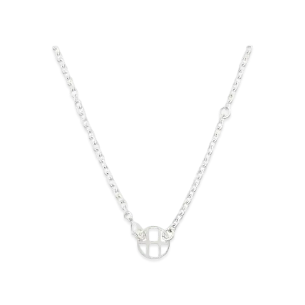 HUF Circle H Necklace "Silver"