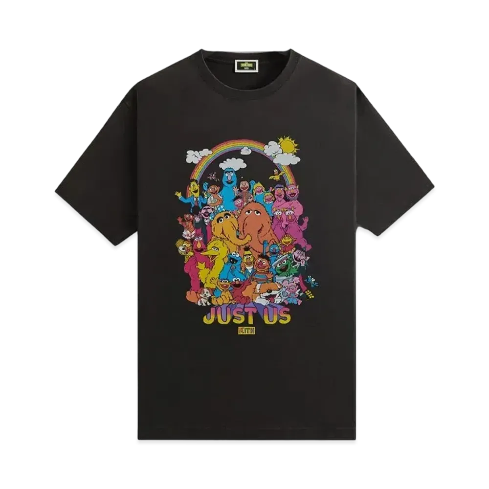 Kith x Sesame Street Characters Vintage Tee "Black"