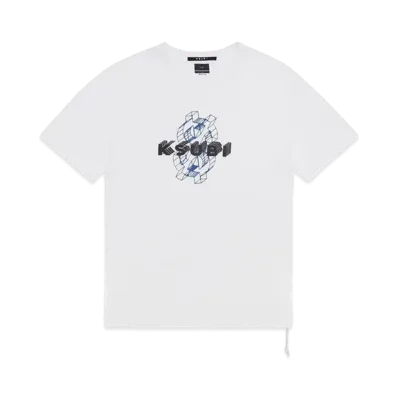 KSUBI Holograph Biggie SS Tee Tru White "White"