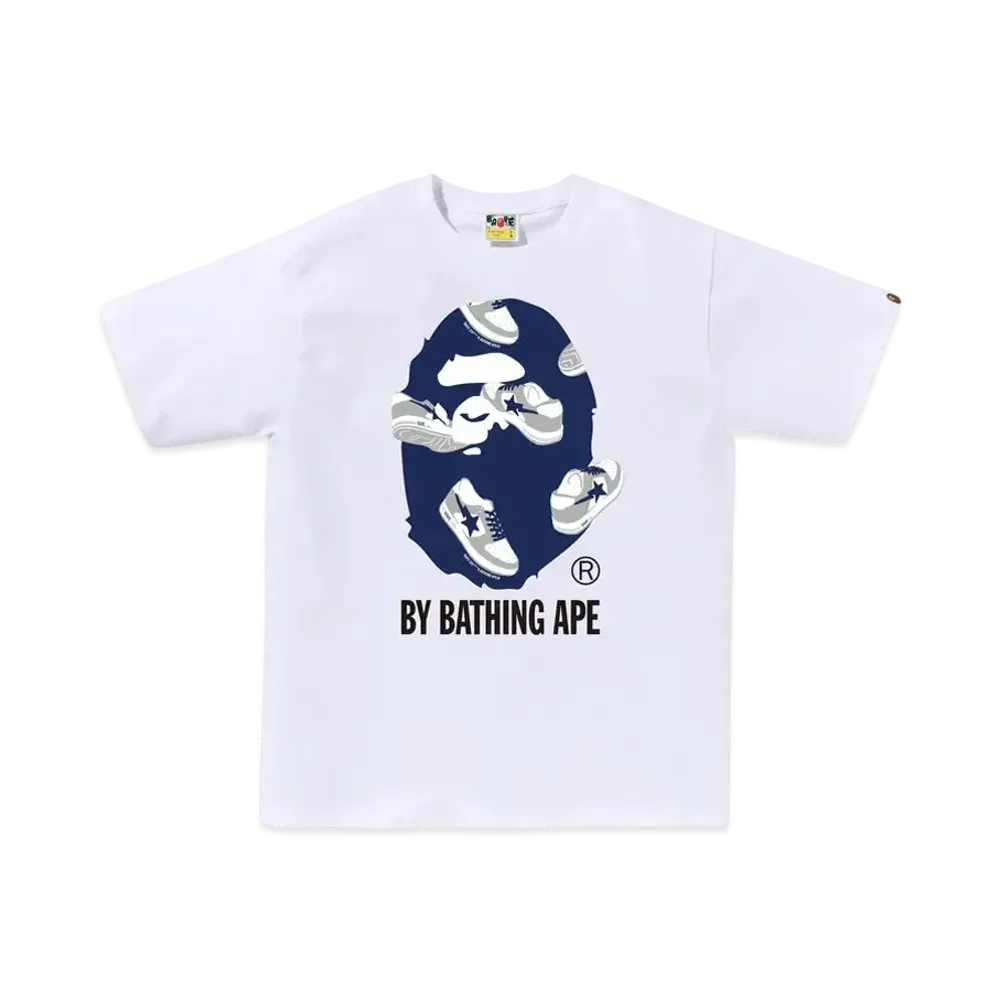 A BATHING APE Random Bape Sta By Bathing Ape Tee BAPEC Special Preorder "White"