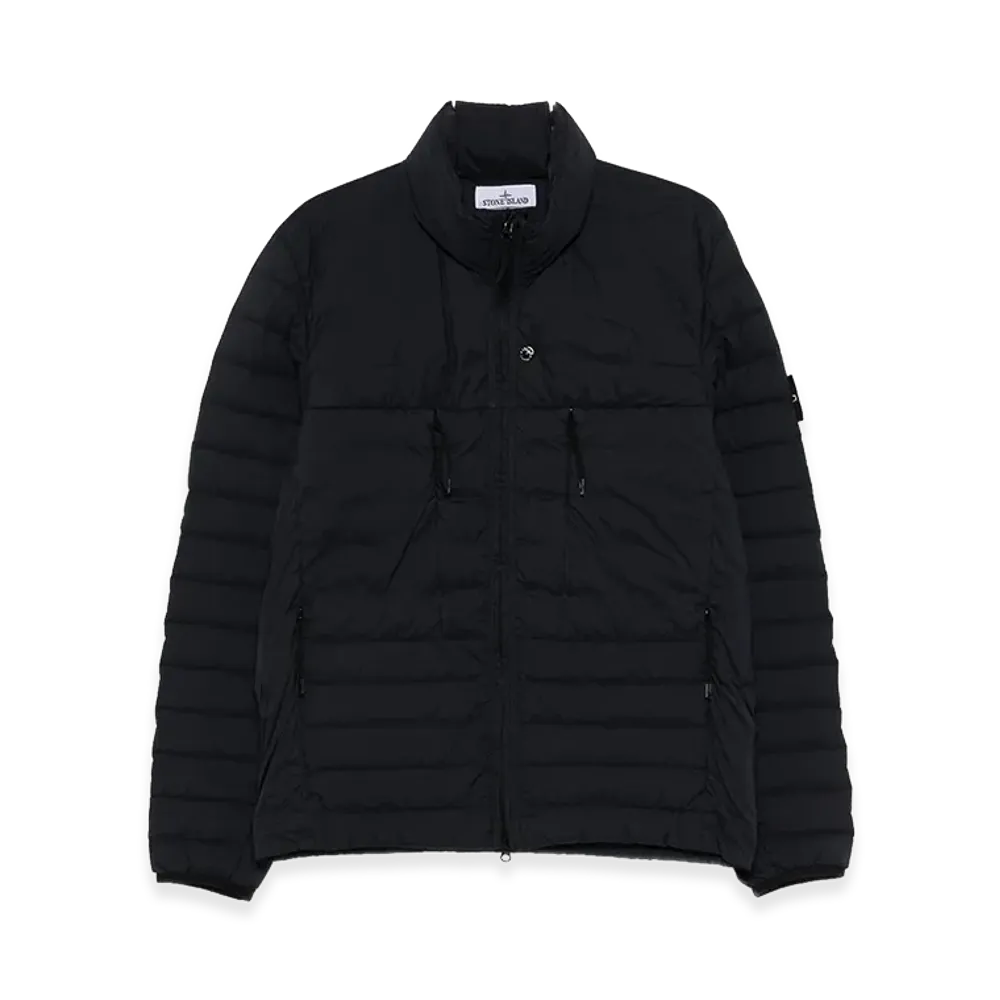 Stone Island Navy Quilted Down Jacket "Blue"