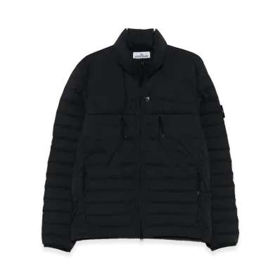 Stone Island Navy Quilted Down Jacket "Blue"
