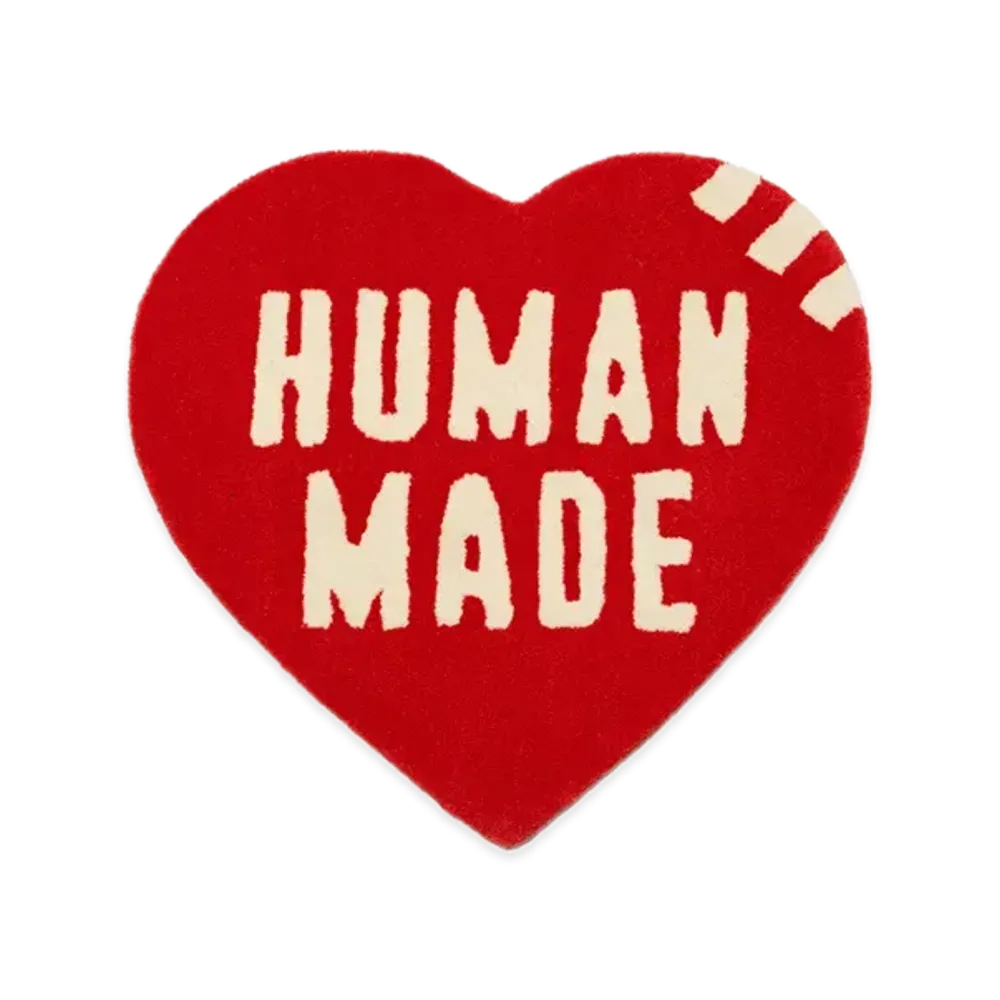 HUMAN MADE Heart Rug Medium "Red"