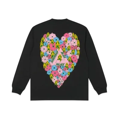 PALACE Suburban Bliss Peace and Love Longsleeve "Black"