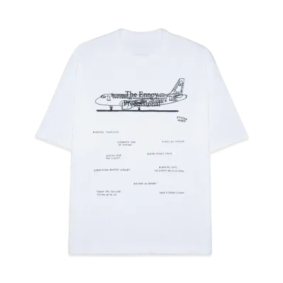 ENNOY 23AW Stefan Marx T-Shirt "White"