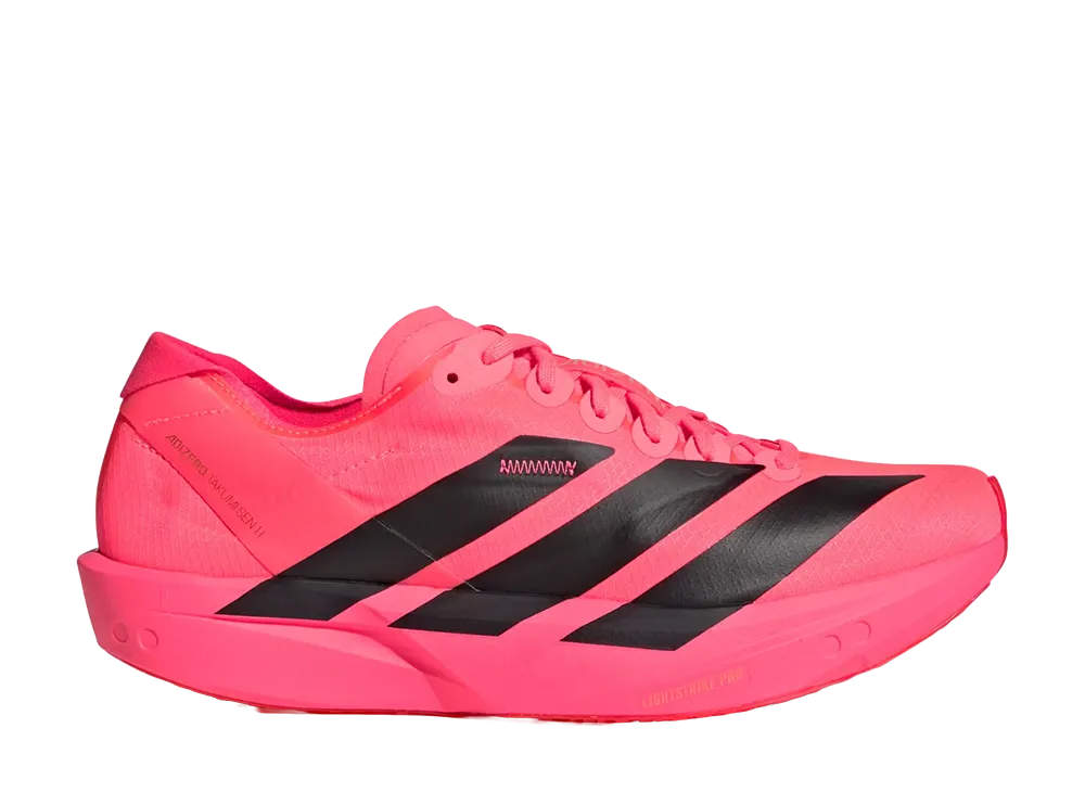 adidas Women's Adizero Takumi Sen 11 "Solar Turbo/Core Black"
