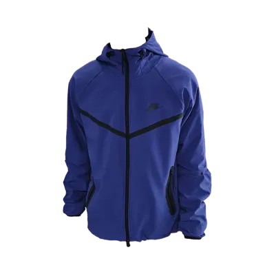 Nike Tech Windrunner Men's Woven Full Zip Jacket "Deep Night/Deep Night/Black"