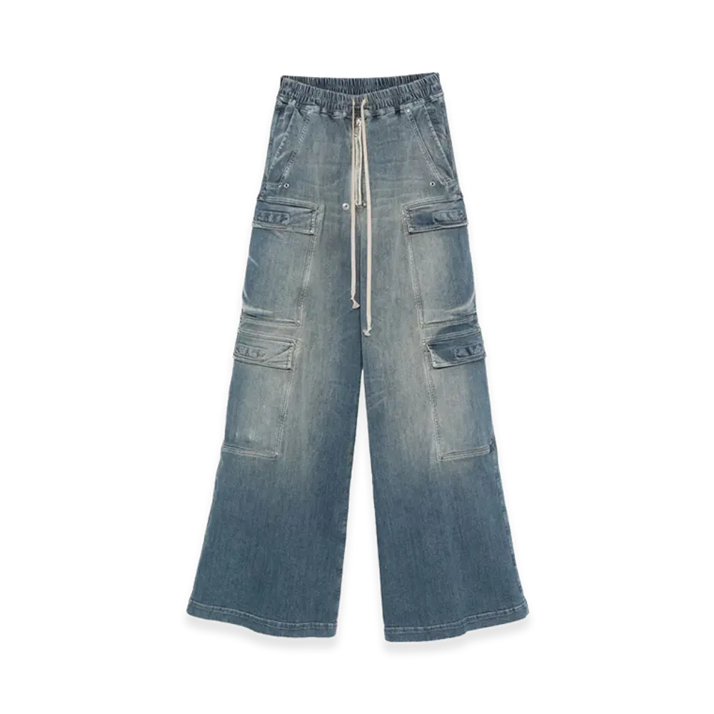 Rick Owens DRKSHDW Women's Jeans "Clear Blue"