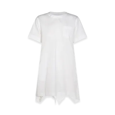 sacai Women's Dresses "White"