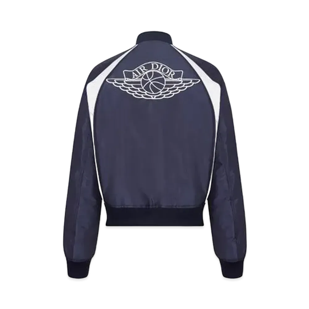 Dior x Air Jordan Wings Bomber Jacket "Navy"