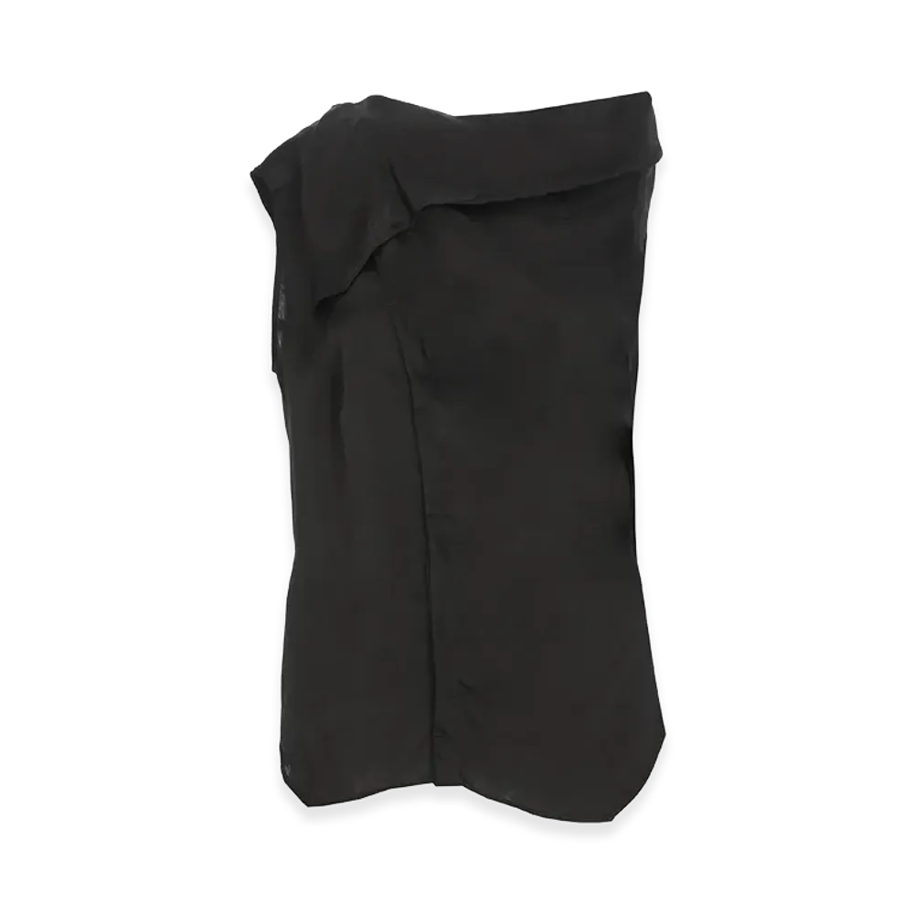 Rick Owens Women's Sleeveless Blouse "Black"