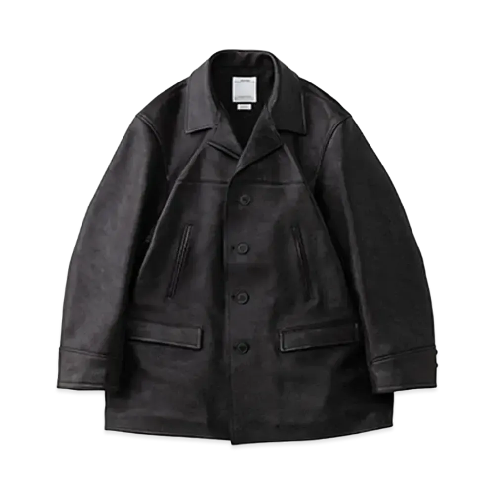 visvim PATTON II COAT IT "Black"