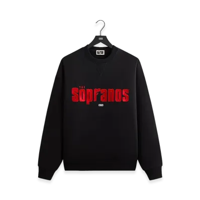 Kith x The Sopranos Main Logo Nelson Crewneck "Black"