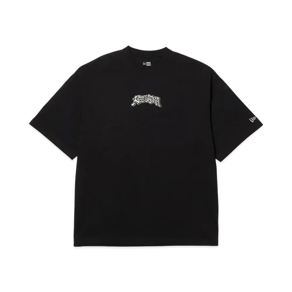 NEW ERA Short Sleeve Oversized Cotton T-shirt Slowup "Black"