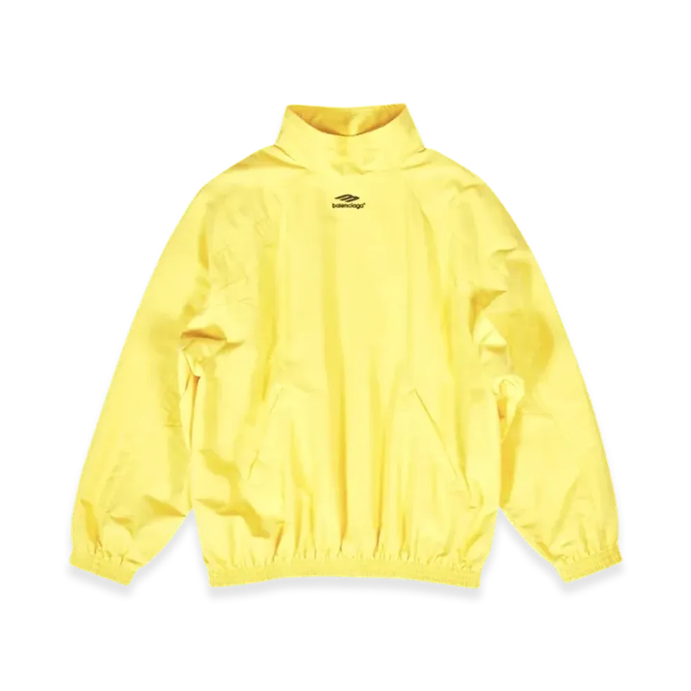 BALENCIAGA 3b Sports Icon Pull-Over Tracksuit Jacket "Yellow"