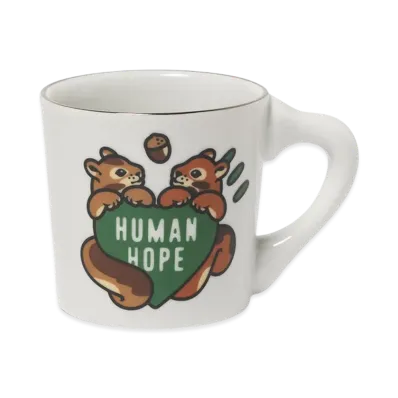 HUMAN MADE x j-hope of BTS HUMAN HOPE Coffee Mug "White"
