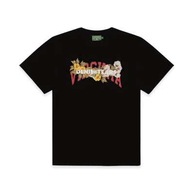 DENIM TEARS Virginia Tears Tee "Black"