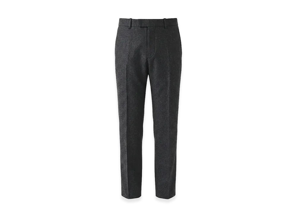 Maison Margiela Flannel Wool Slacks Pants "Anthracitemelange"