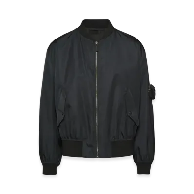 PRADA Re-Nylon Bomber Jacket "Black"