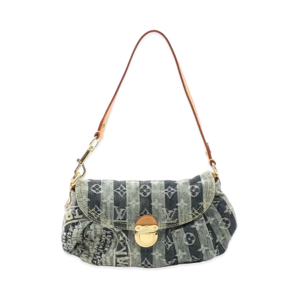 Louis Vuitton Mini Pretty Laye Monogram Denim "Blue"