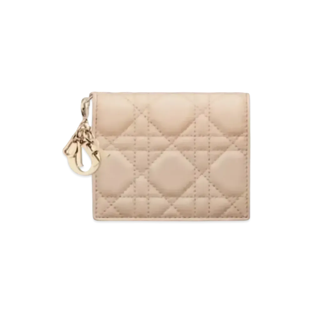 Dior Mini Wallet "Beige"