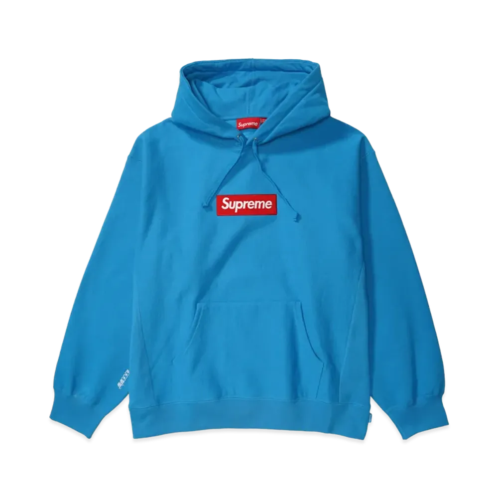 Supreme Box Logo Hooded Sweatshirt (25FW) "Cyan"