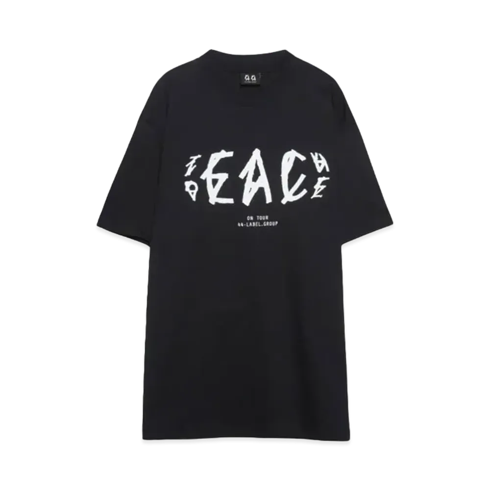 44 LABEL GROUP PEACE TEE "BLACK"