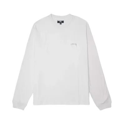 Stussy Lazy LS Tee "Bone"