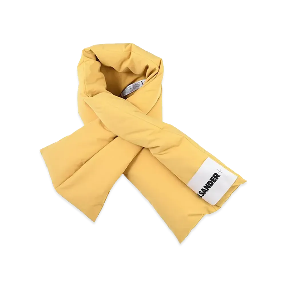 Jil Sander Women's Down Scarf "Golden"