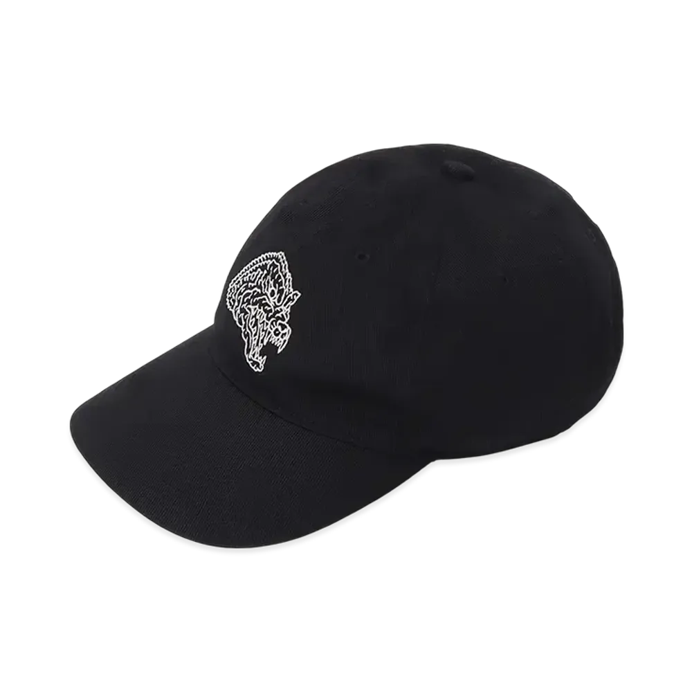 WILDSIDE Yohji Yamamoto x IZUMONSTER Embroidery Cap (Godzilla) "Black"