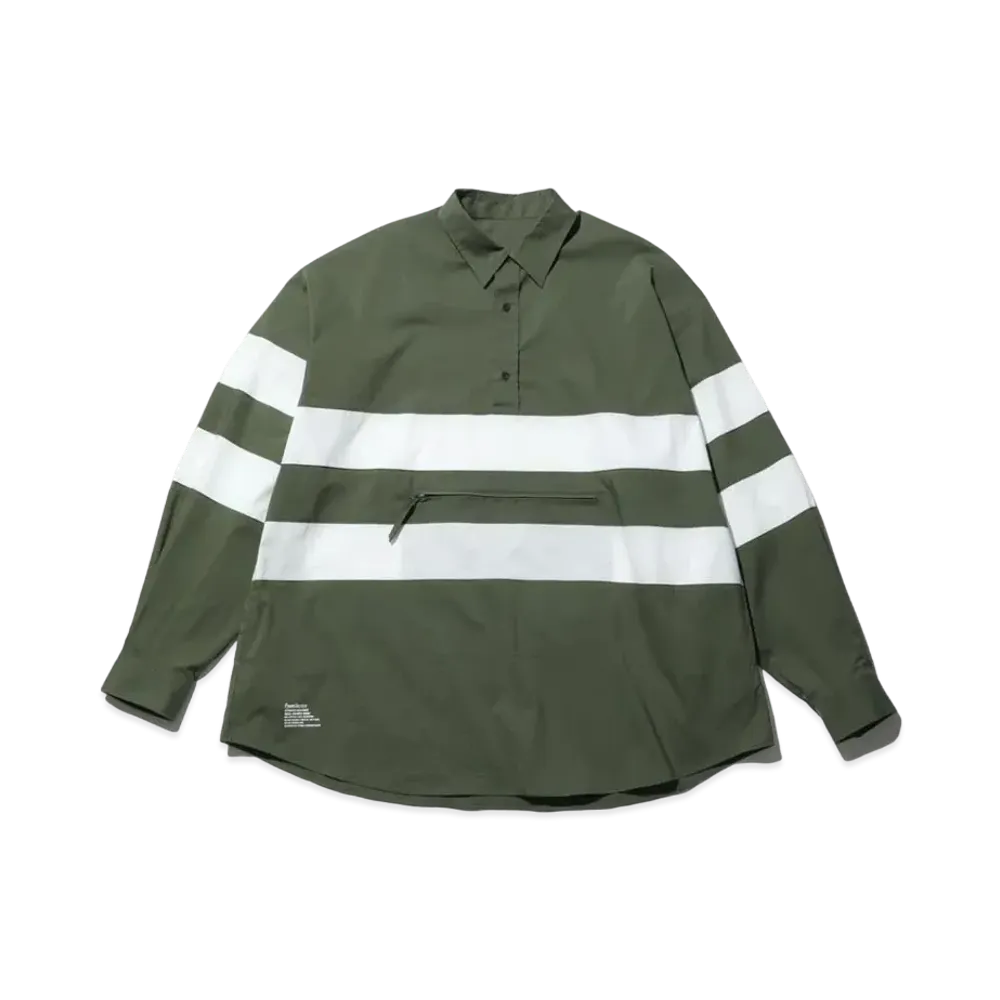 Freshservice Stretch Weather Deck Anorak Shirt "Khaki"