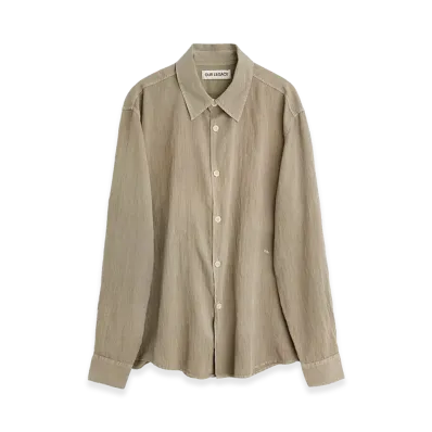 OUR LEGACY Beyond Shirt "Sage Haze Ceremony Viscose"