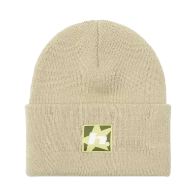 HUF Fall 24 Star Box Logo Beanie "Putty"
