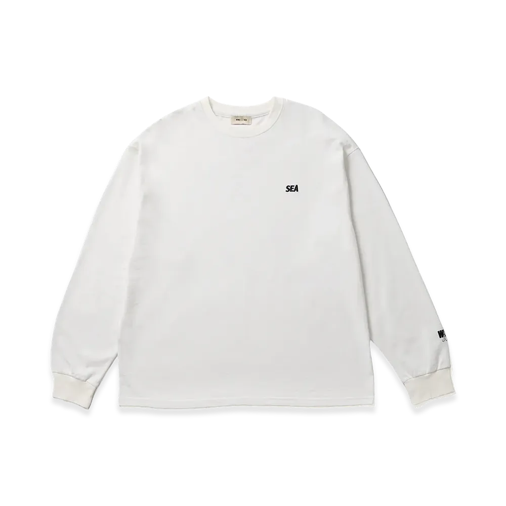 WIND AND SEA Sulb Cotton Logo L/S Tee "White"