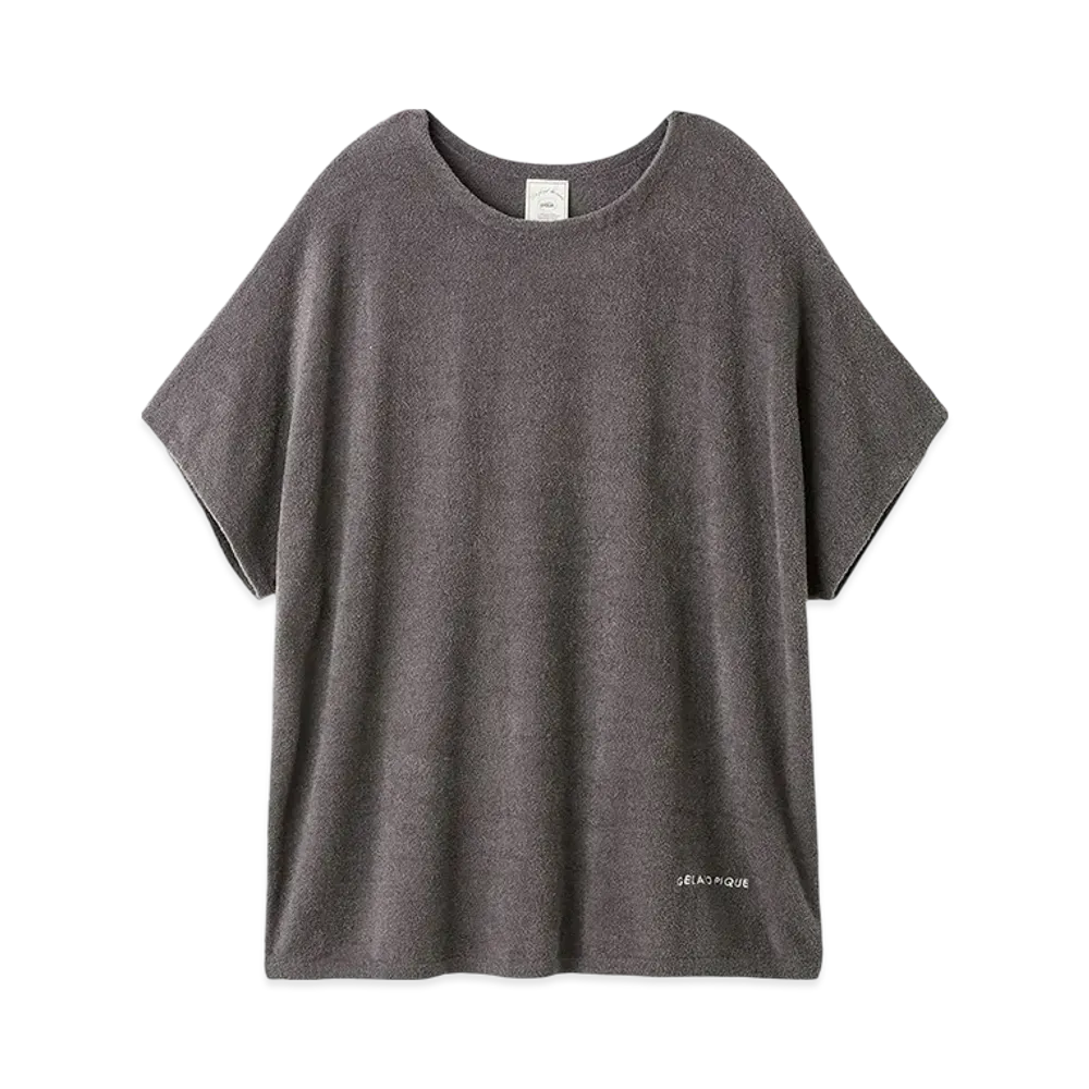 GELATO PIQUE Smoothy Lite Pullover "Dark Gray"