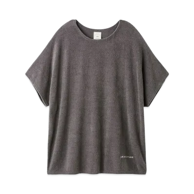 GELATO PIQUE Smoothy Lite Pullover "Dark Gray"