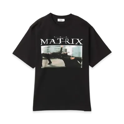 atmos x The Matrix T-shirt 2 "Black"