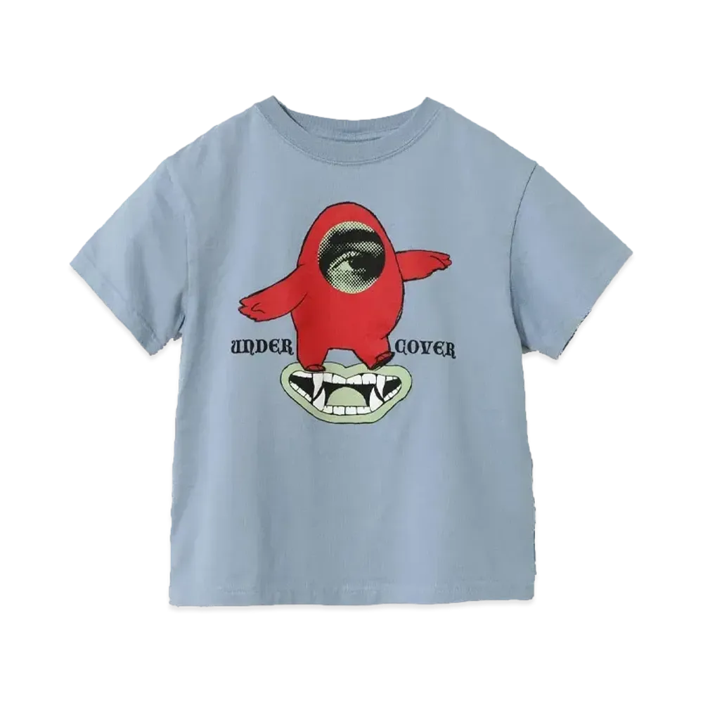 UNDERCOVER 24SS Cotton T-Shirt Kids "Gray Blue"