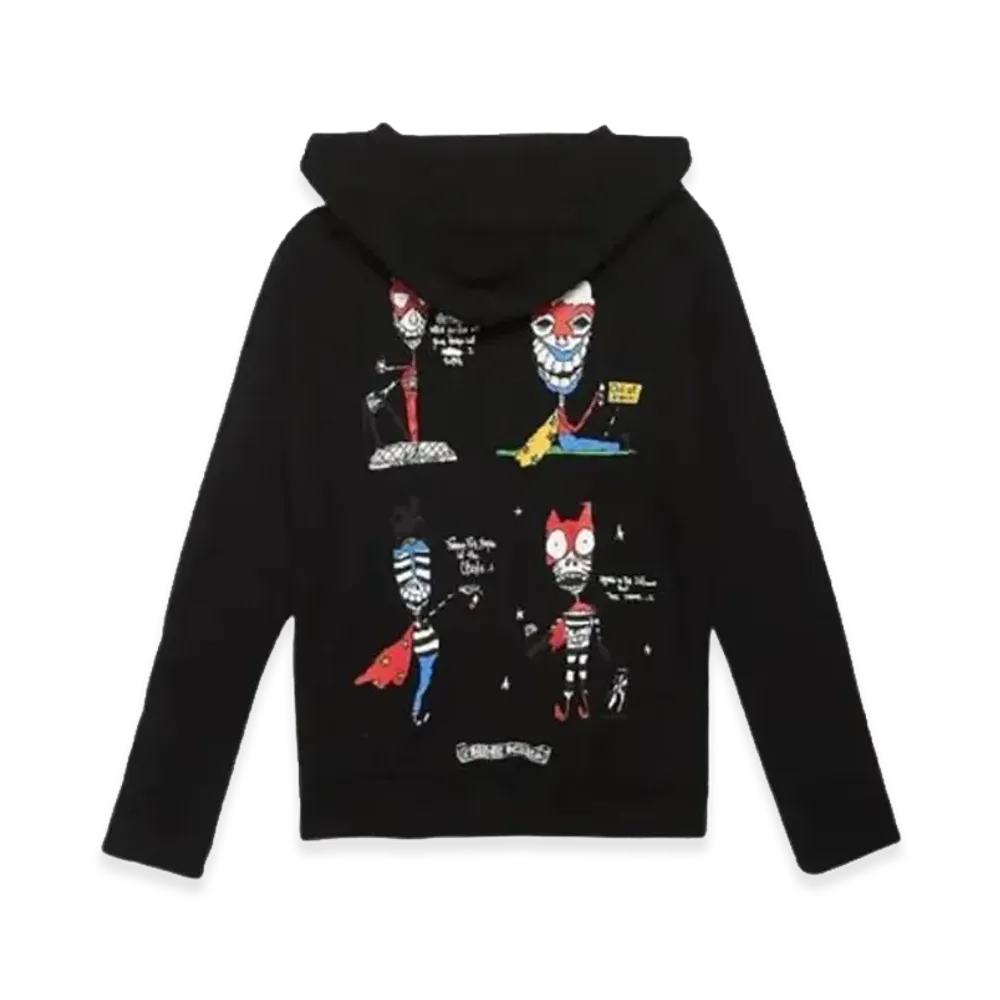 Chrome Hearts Matty Boy Zip Hoodie "Black"