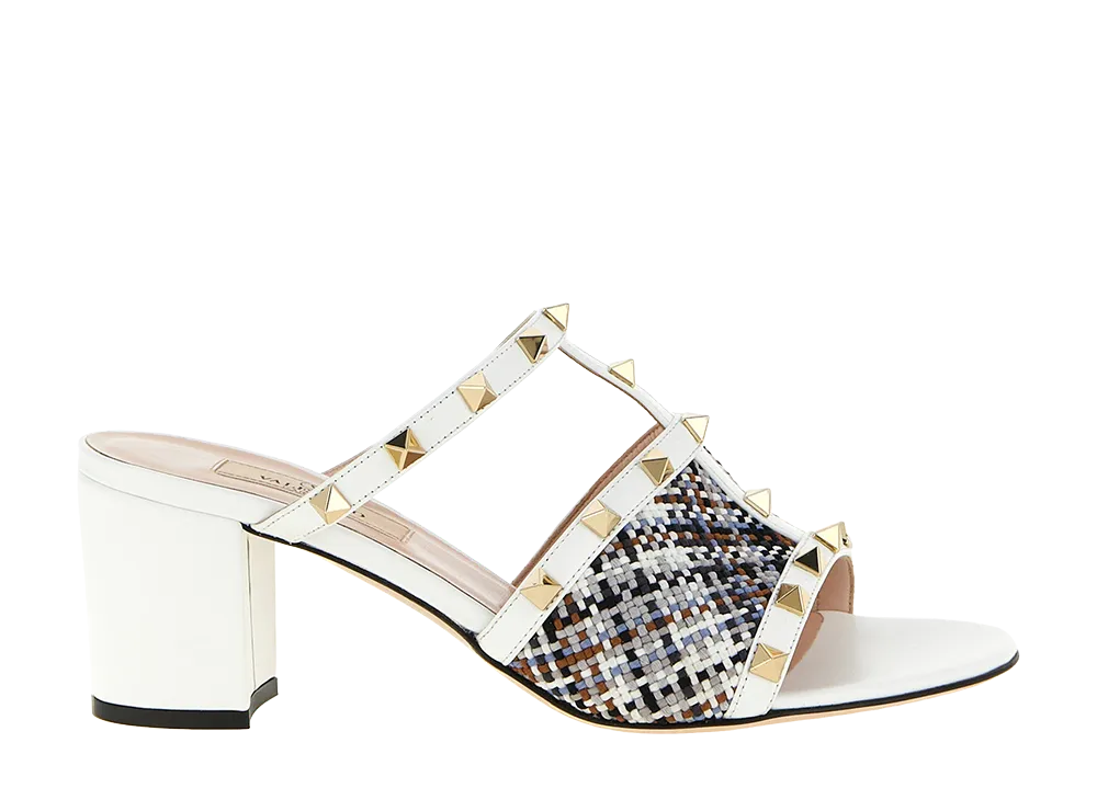 Valentino Garavani Women's rockstud Slides "White"