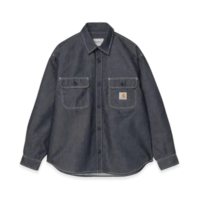 Carhartt WIP Tigan Shirt Jac "Blue(Rigid)"
