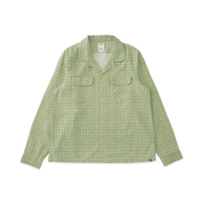 visvim Boomer Khadi L/S "Green"