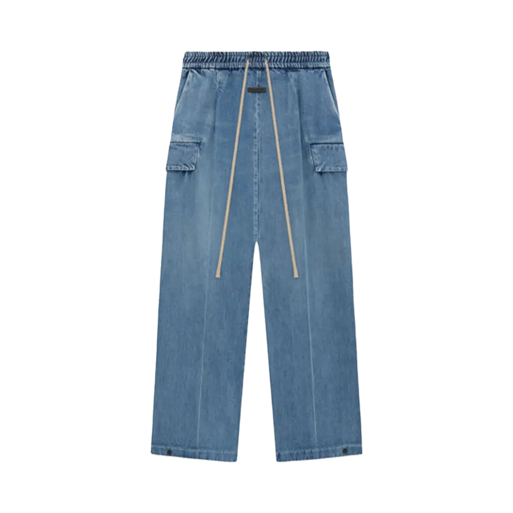 FEAR OF GOD Denim Cargo Pant "Medium Indigo"