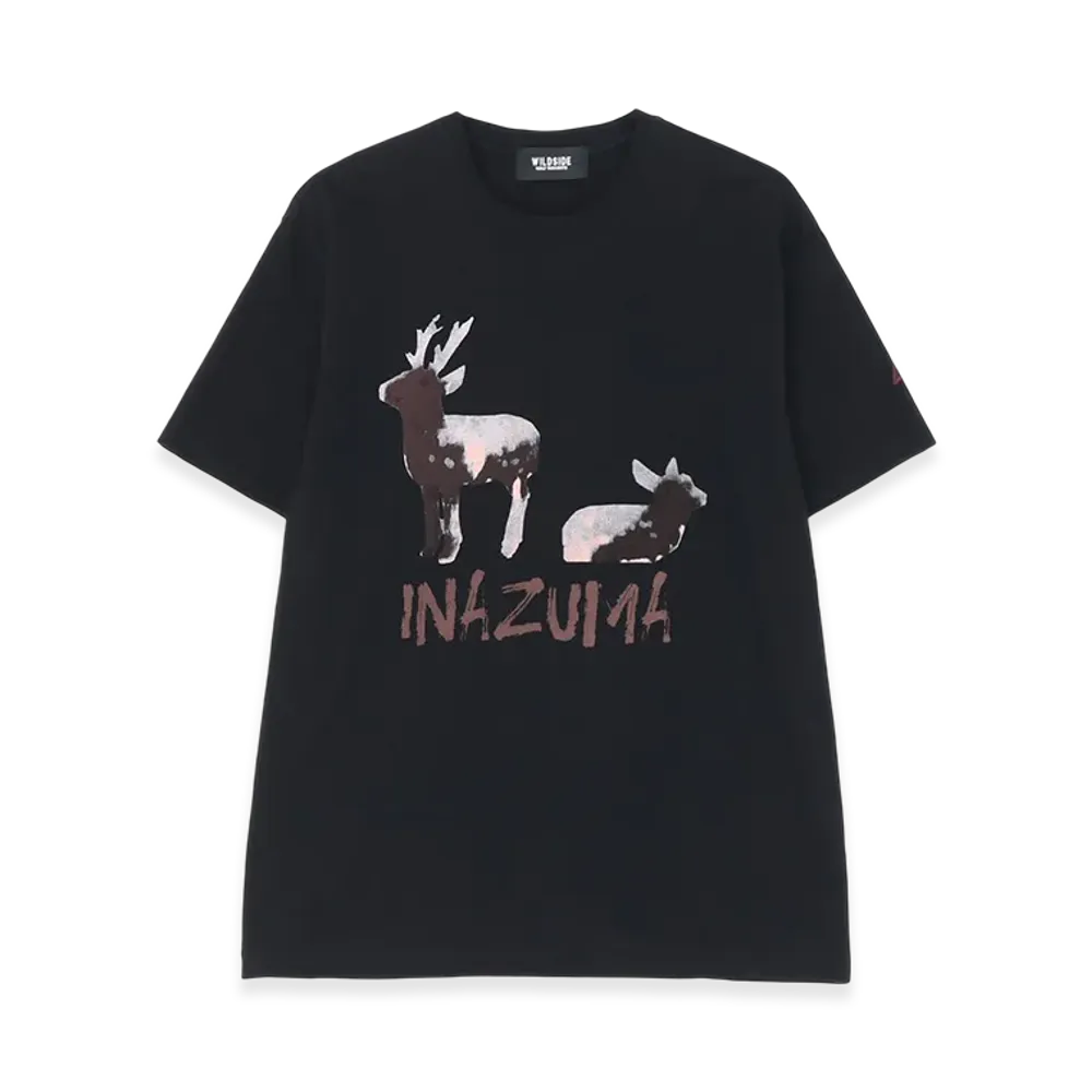 WILDSIDE YOHJI YAMAMOTO Deer T-Shirt "Black"